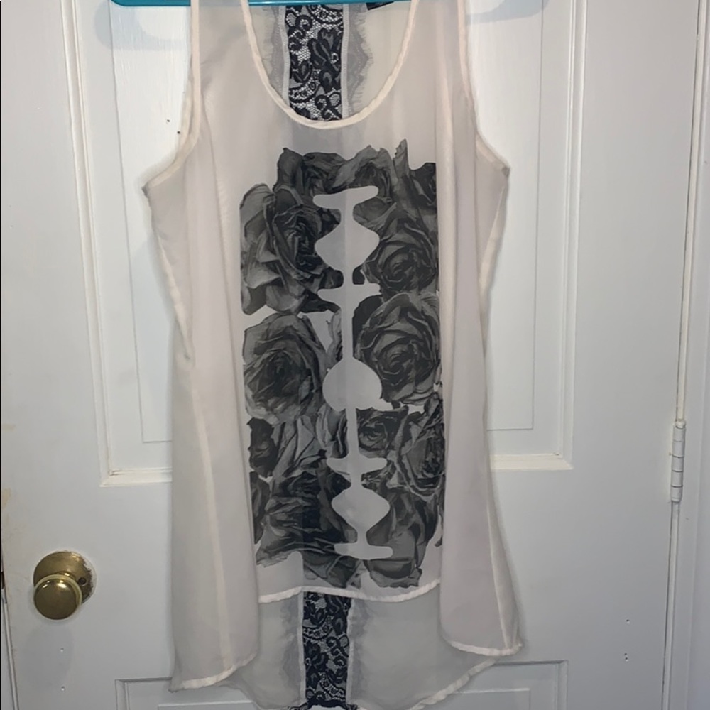 See through tank top